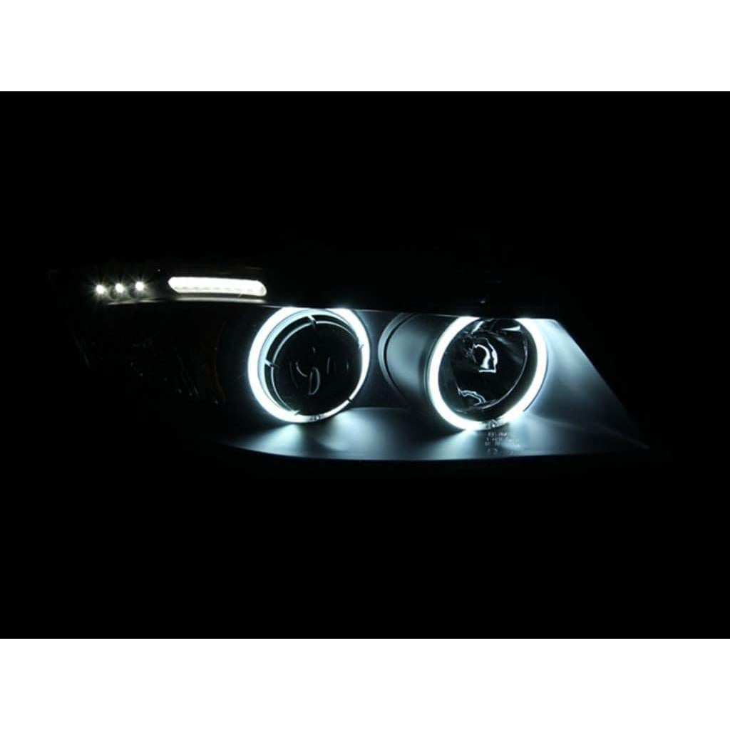 Faros Proyector ANZO para BMW 330i 2006 con Halo y LED