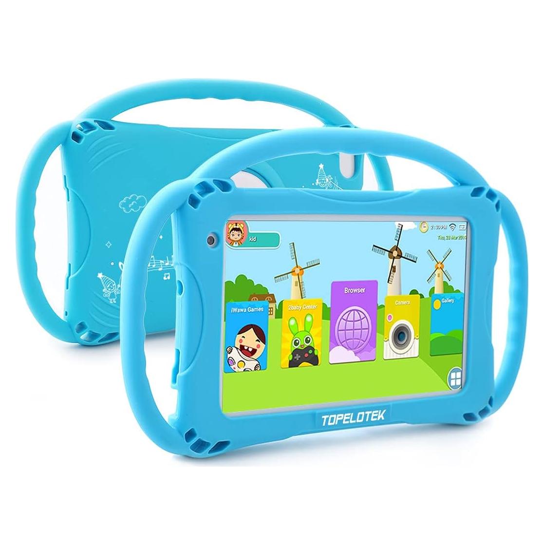 Tableta para Niños TOPELOTEK 7" 32GB Android Control Parental