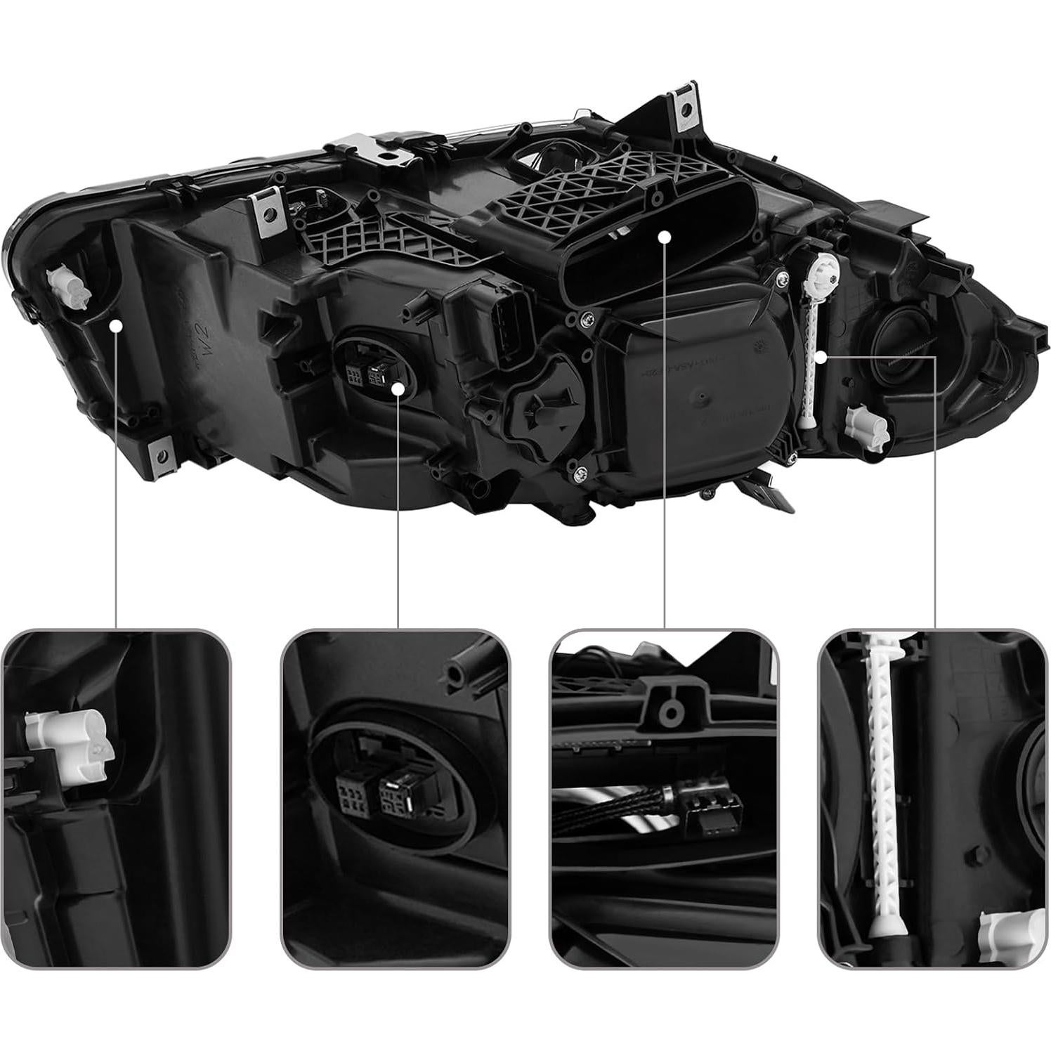 Faro Xenon HID Guehomm para BMW 5 Series 528i/535i 2014-2017