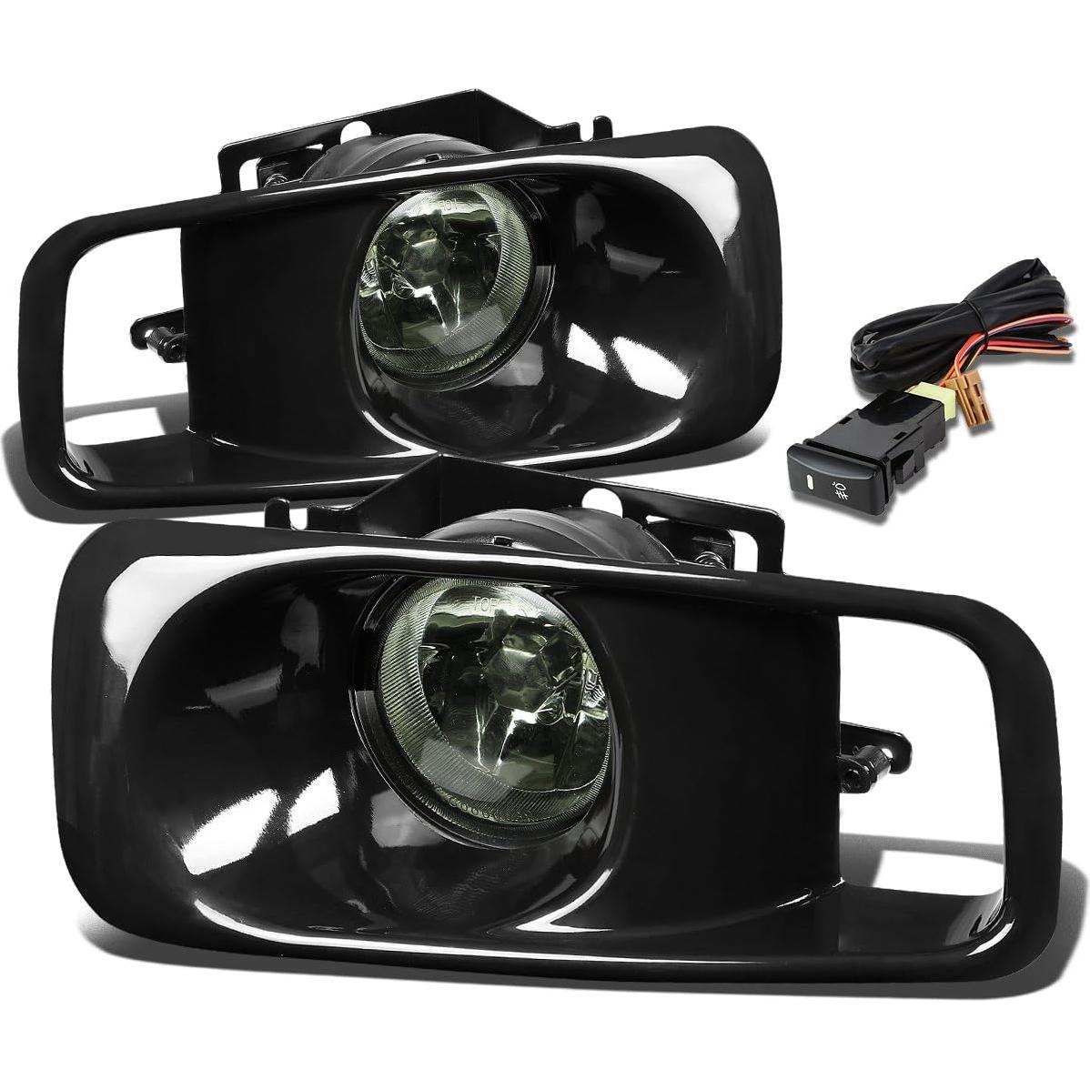 Faro Delantero Auto Dynasty para Honda Civic 99-00 + Luz Niebla