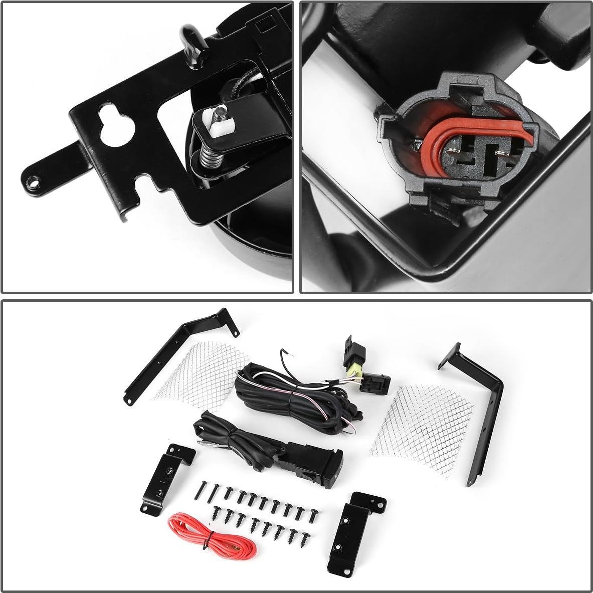 Faro Delantero Auto Dynasty para Honda Civic 99-00 + Luz Niebla