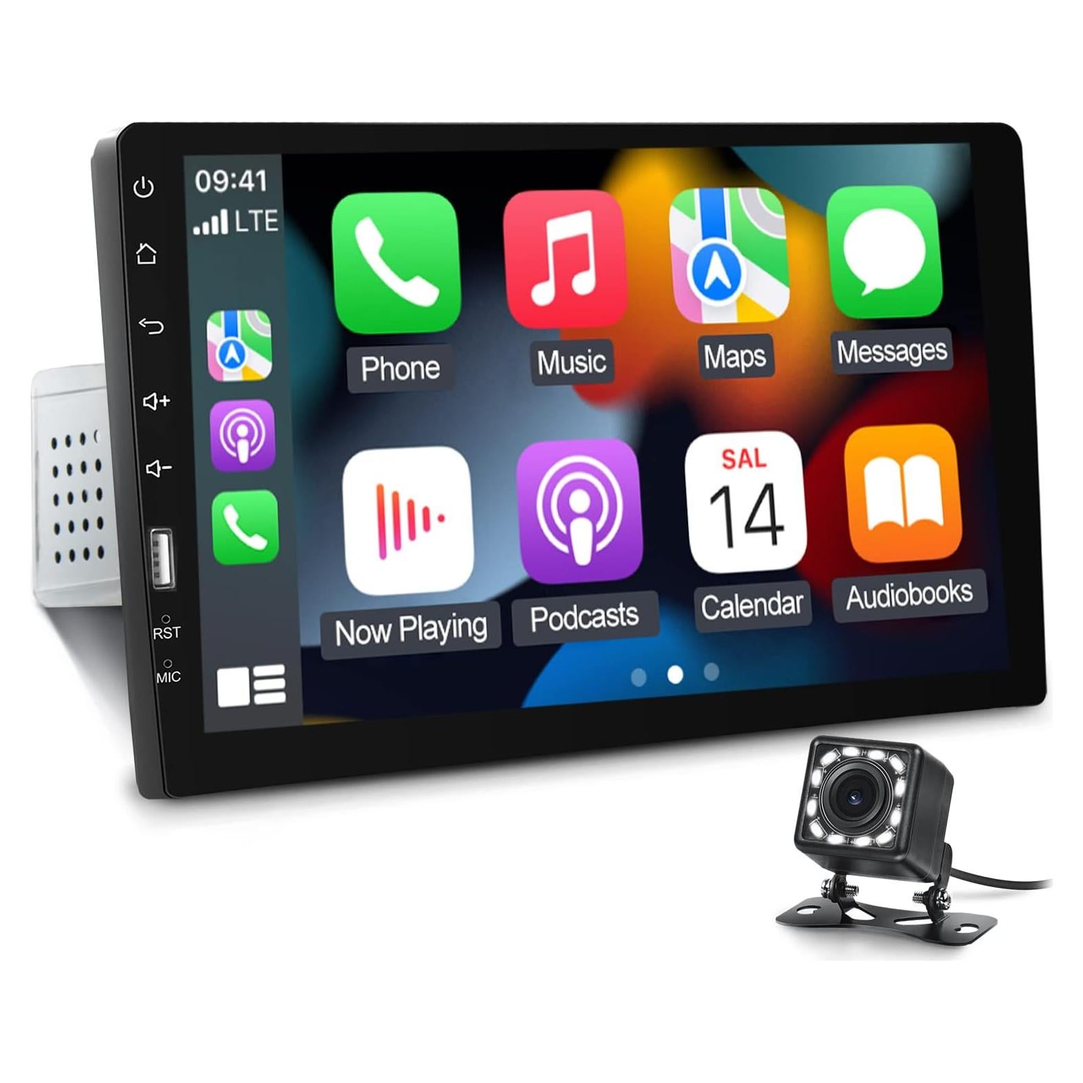 Estéreo de Coche NHOPEEW C200 9" Pantalla Táctil Bluetooth