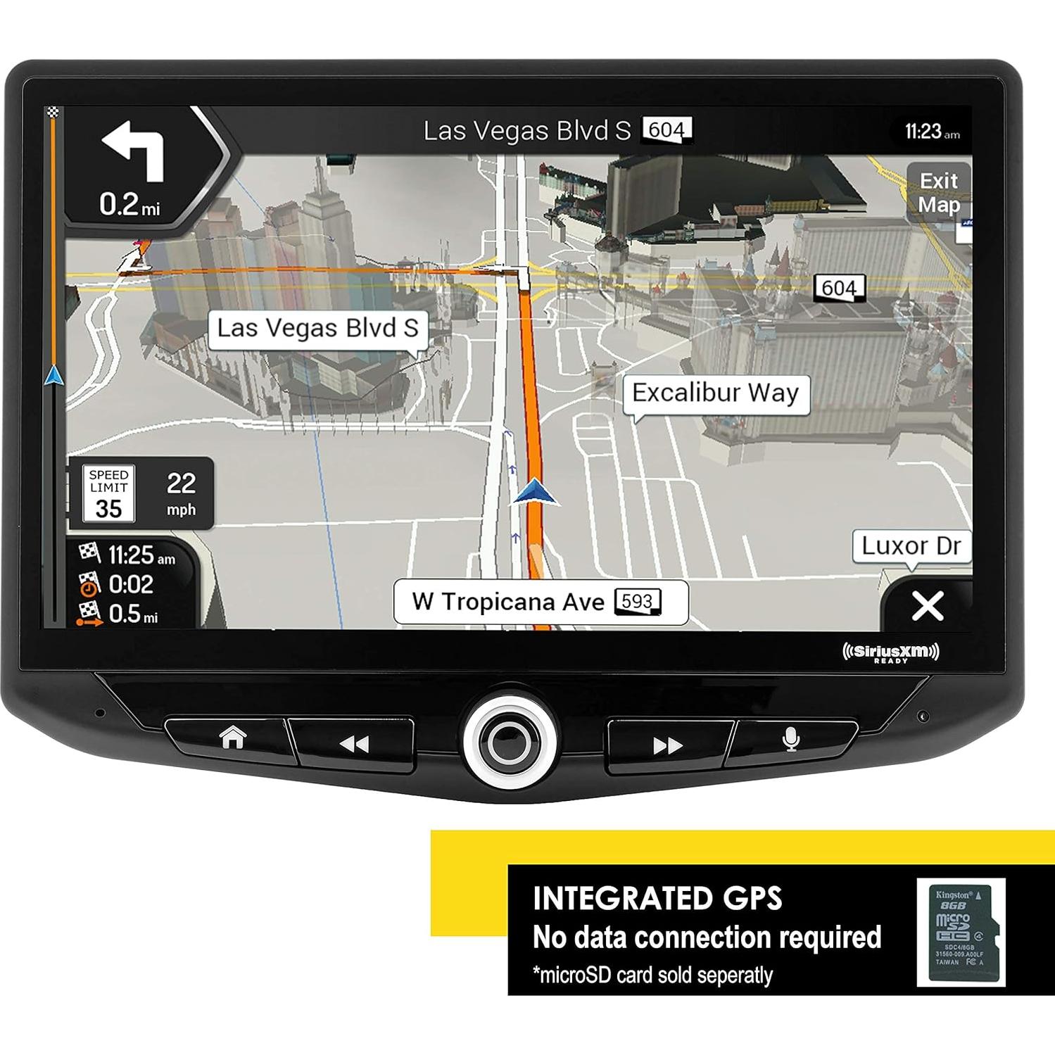 Unidad Estéreo Multimedia STINGER HEIGH10 10" GPS Bluetooth