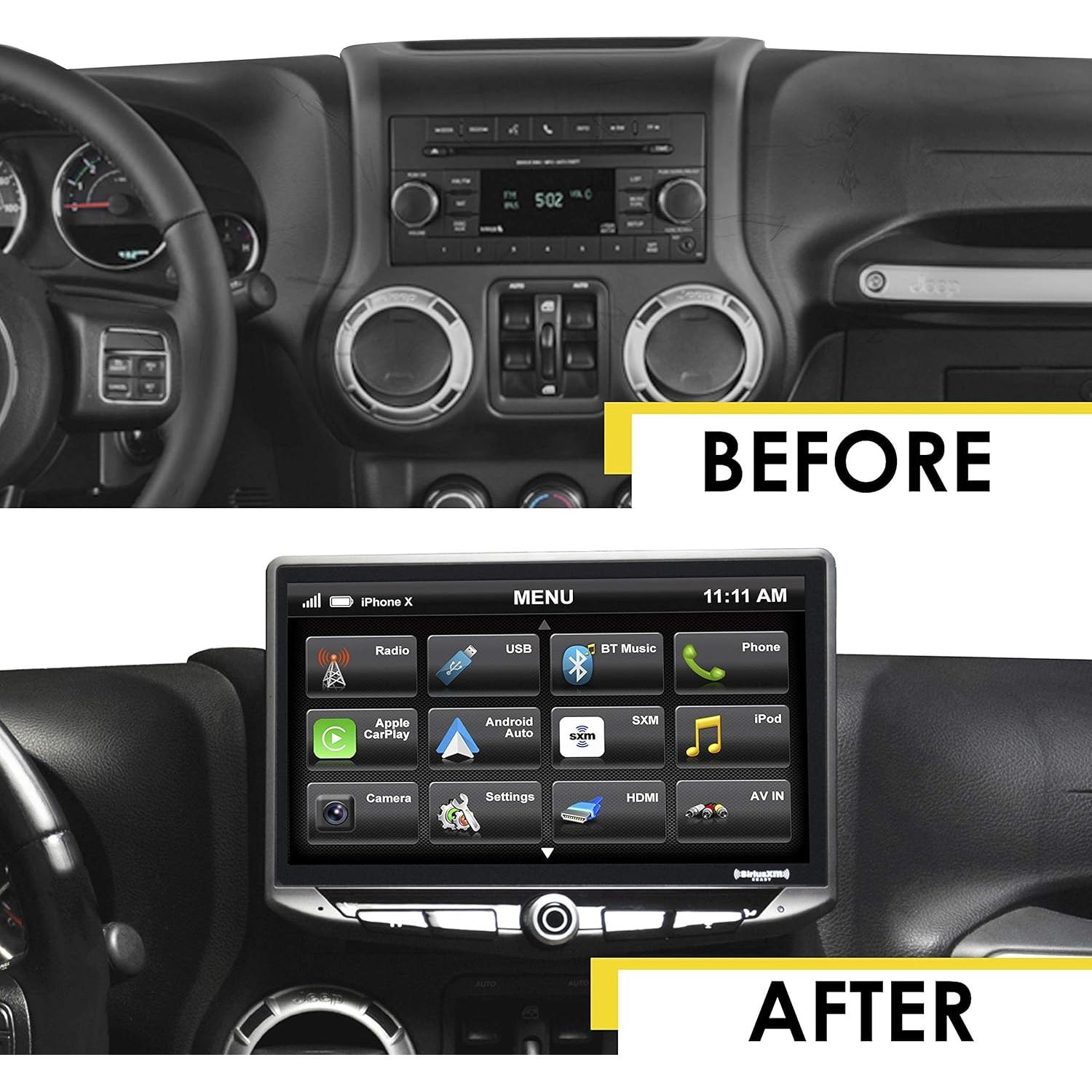 Unidad Estéreo Multimedia STINGER HEIGH10 10" GPS Bluetooth