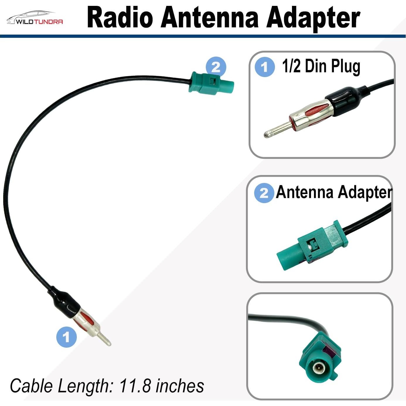 Arnés de Cableado de Estéreo de Coche WildTundra 40 Pines