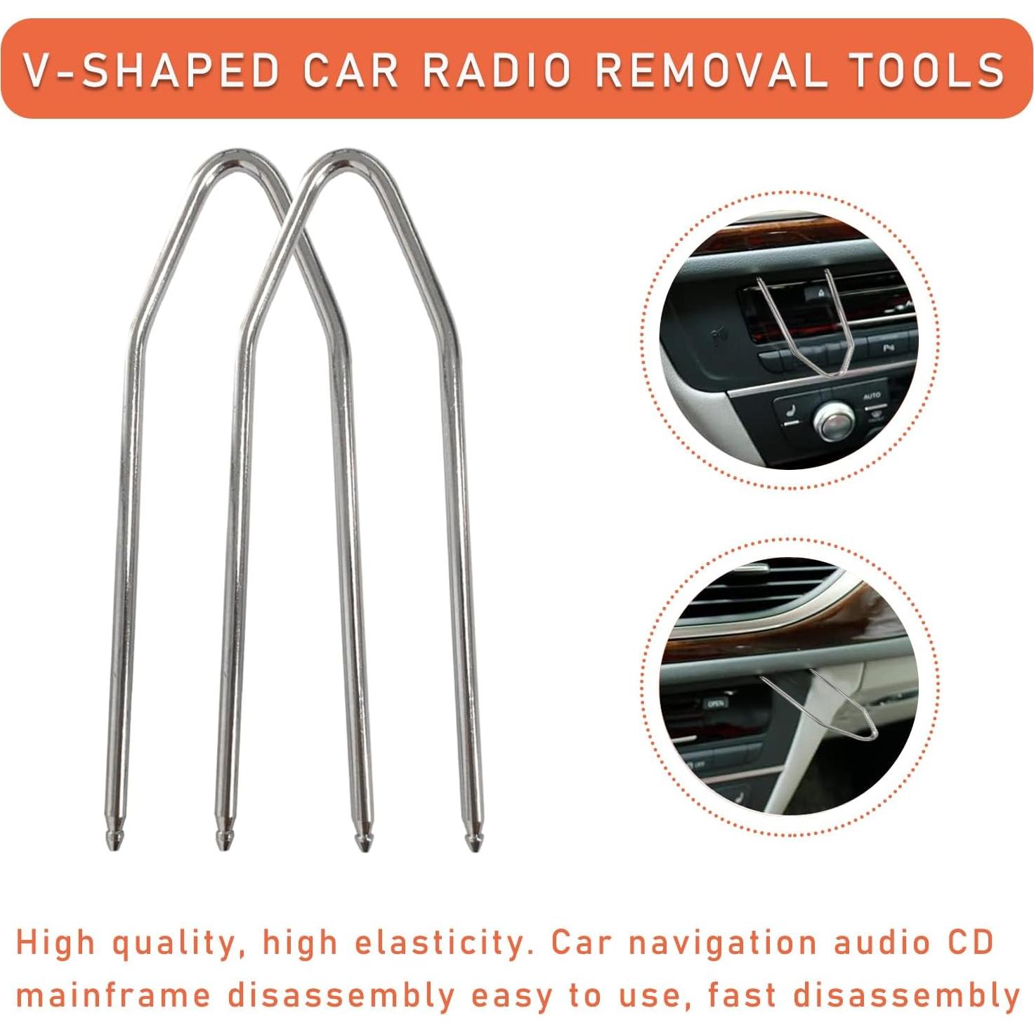 Kit de Herramientas de Extracción de Radio Dickno 2 PCS