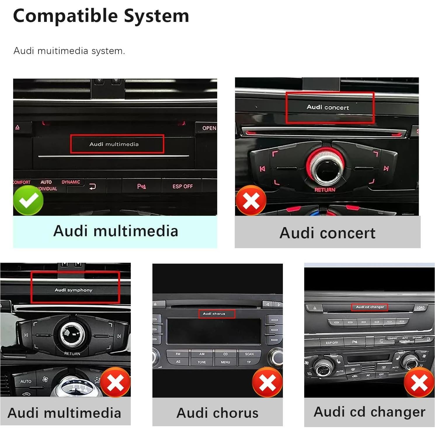 Estéreo de Coche Uckazy 12.3" para Audi A4/A5 2009-2016