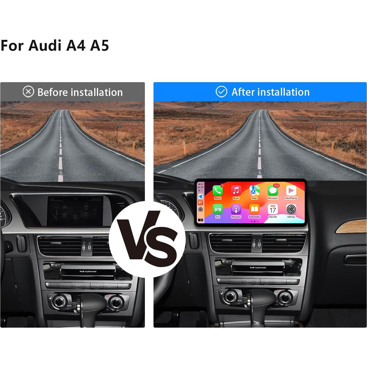 Estéreo de Coche Uckazy 12.3" para Audi A4/A5 2009-2016