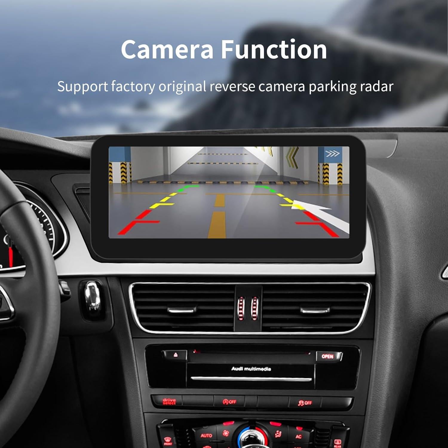 Pantalla Táctil 10.25" Barggn para Audi A4 (2009-2015) CarPlay/Android Auto