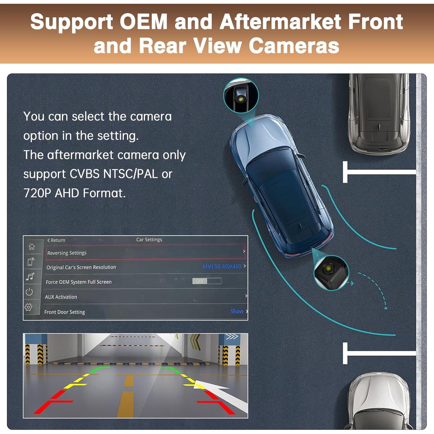 Receptor de Audio para Estéreo de Coche LOVEVEH A4 8.9" 2009-2015