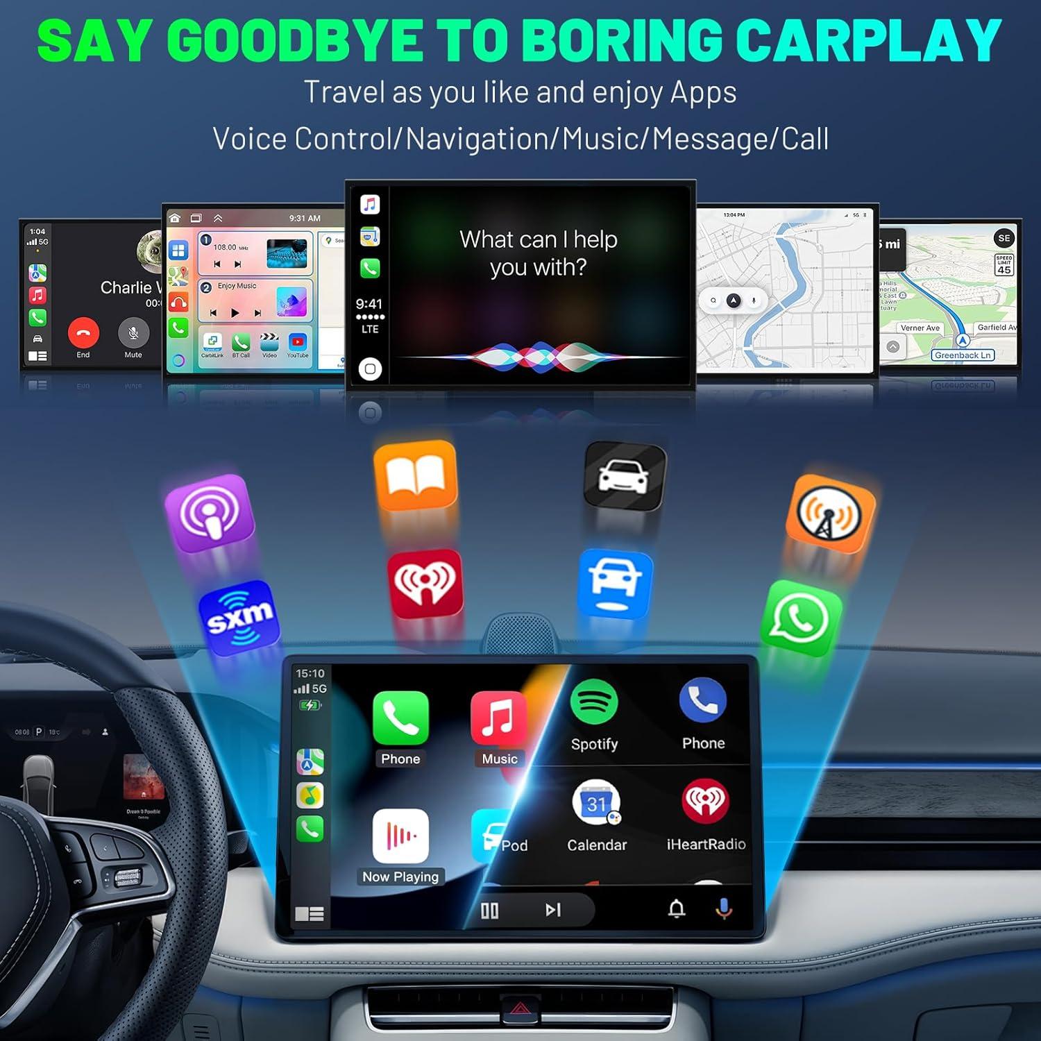 Kit Retrofit CarPlay Inalámbrico Liwogi para Audi 2014-2022