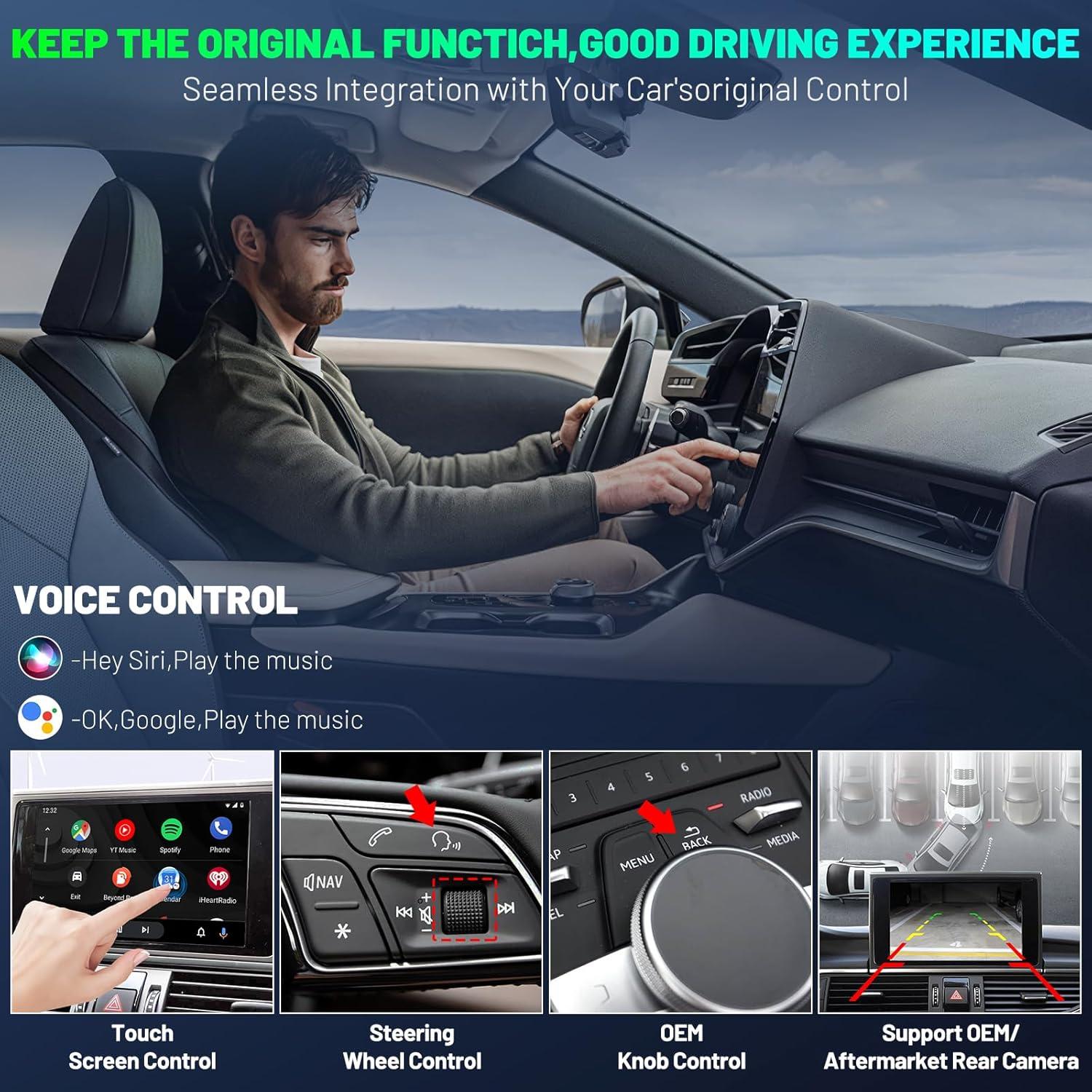 Kit Retrofit CarPlay Inalámbrico Liwogi para Audi 2014-2022