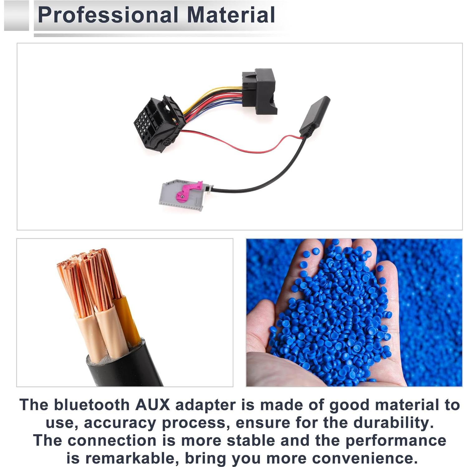 Arnés de Radio Estéreo RATCHROLL para Audi A3 A4 A6 A8 R8