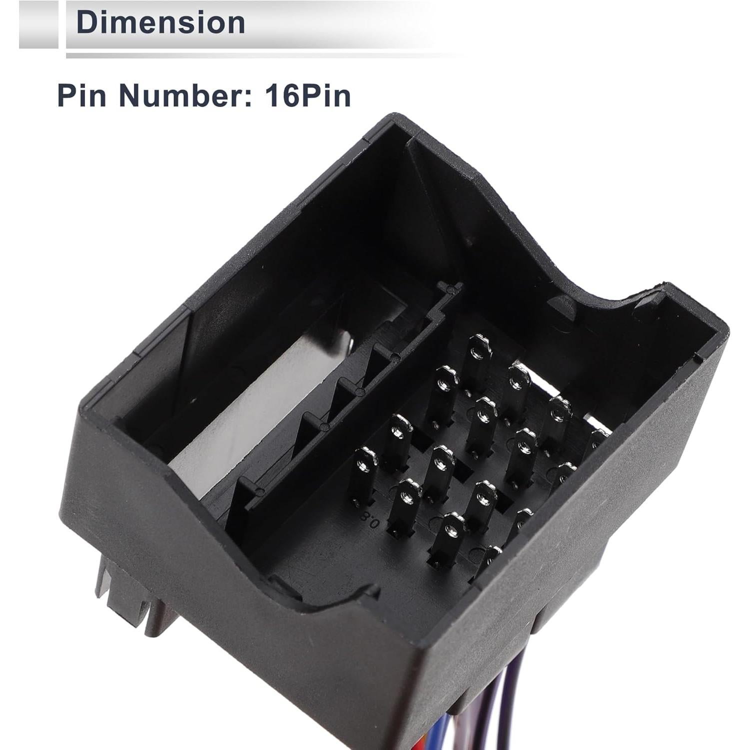 Arnés de Radio Estéreo RATCHROLL para Audi A3 A4 A6 A8 R8