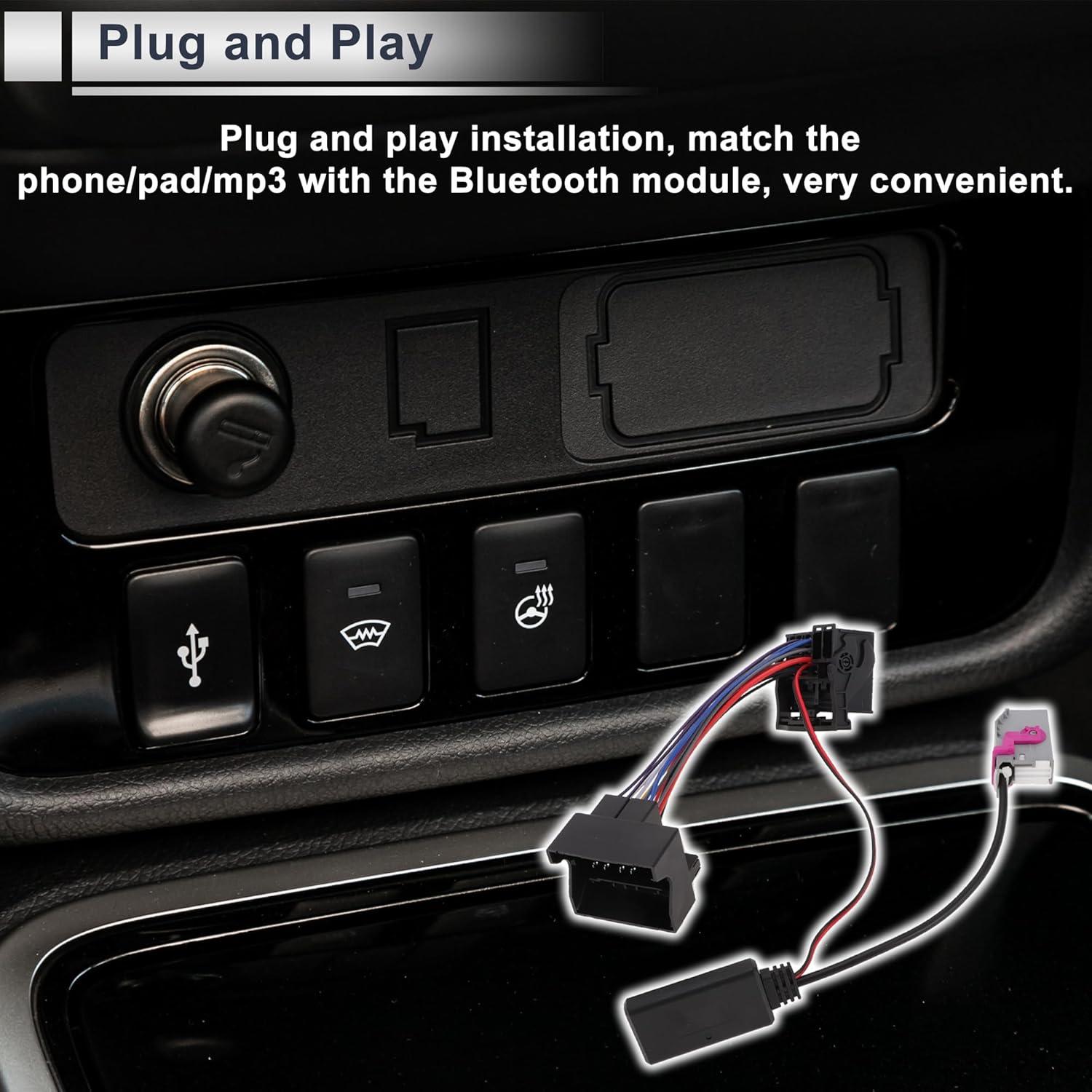 Arnés de Radio Estéreo RATCHROLL para Audi A3 A4 A6 A8 R8