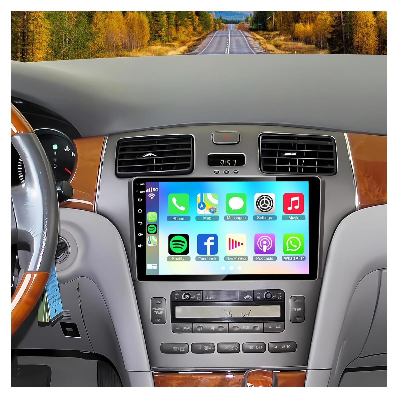 Radio de Coche B4U 9" Android 12 para Lexus ES250/ES300/ES330