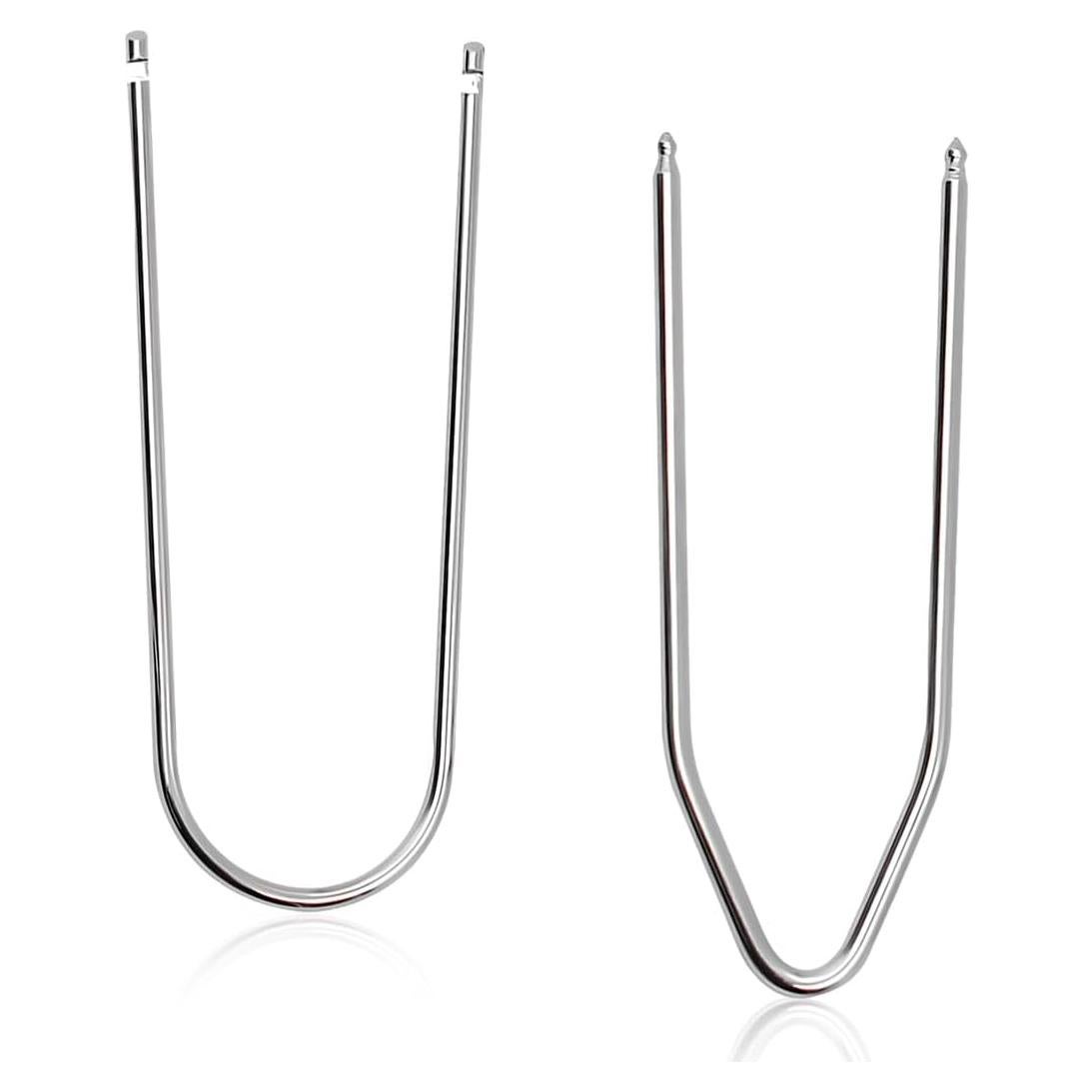 Juego de herramientas de extracción de radio Wevdn 2 PCS acero inoxidable