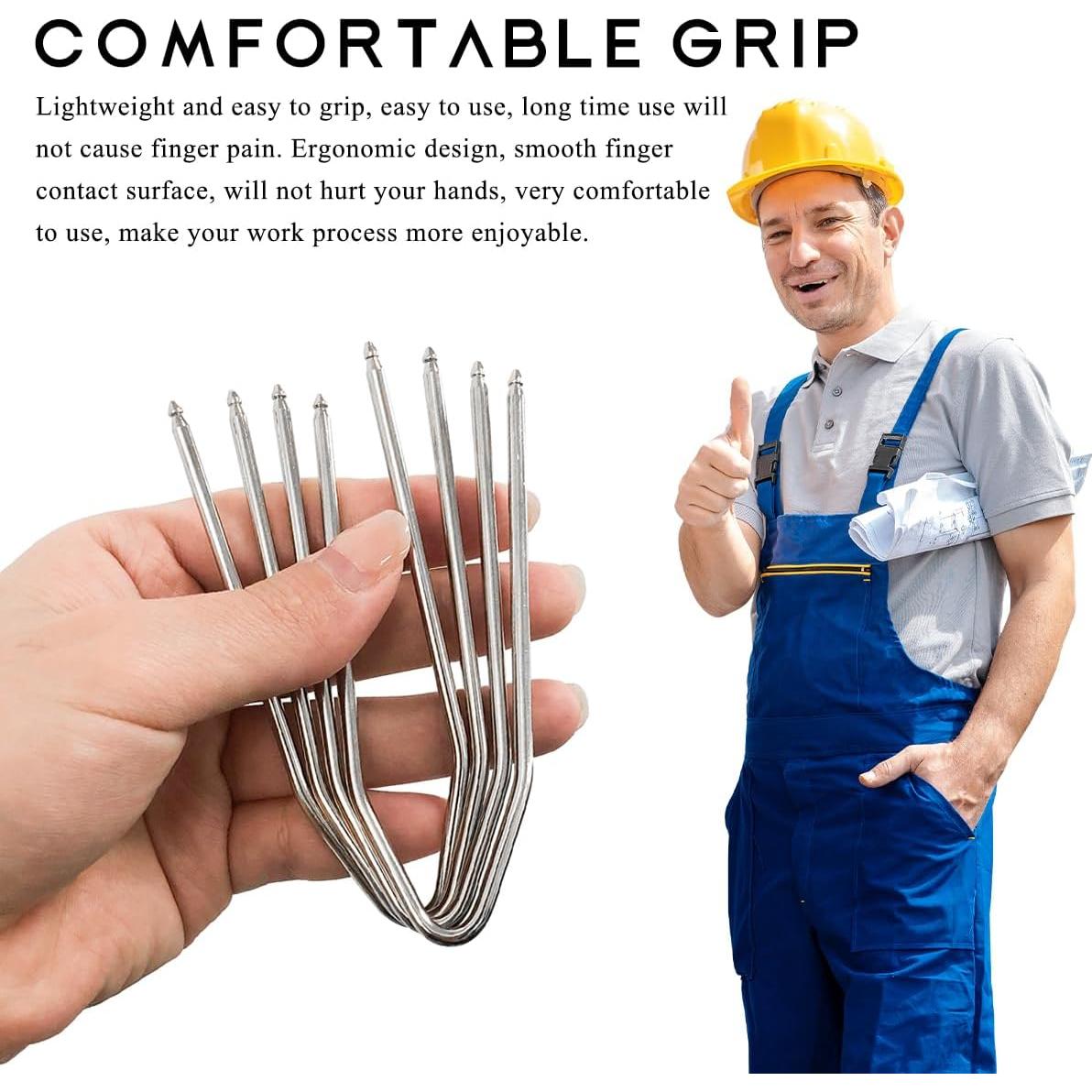 Juego de herramientas de extracción de radio Wevdn 2 PCS acero inoxidable