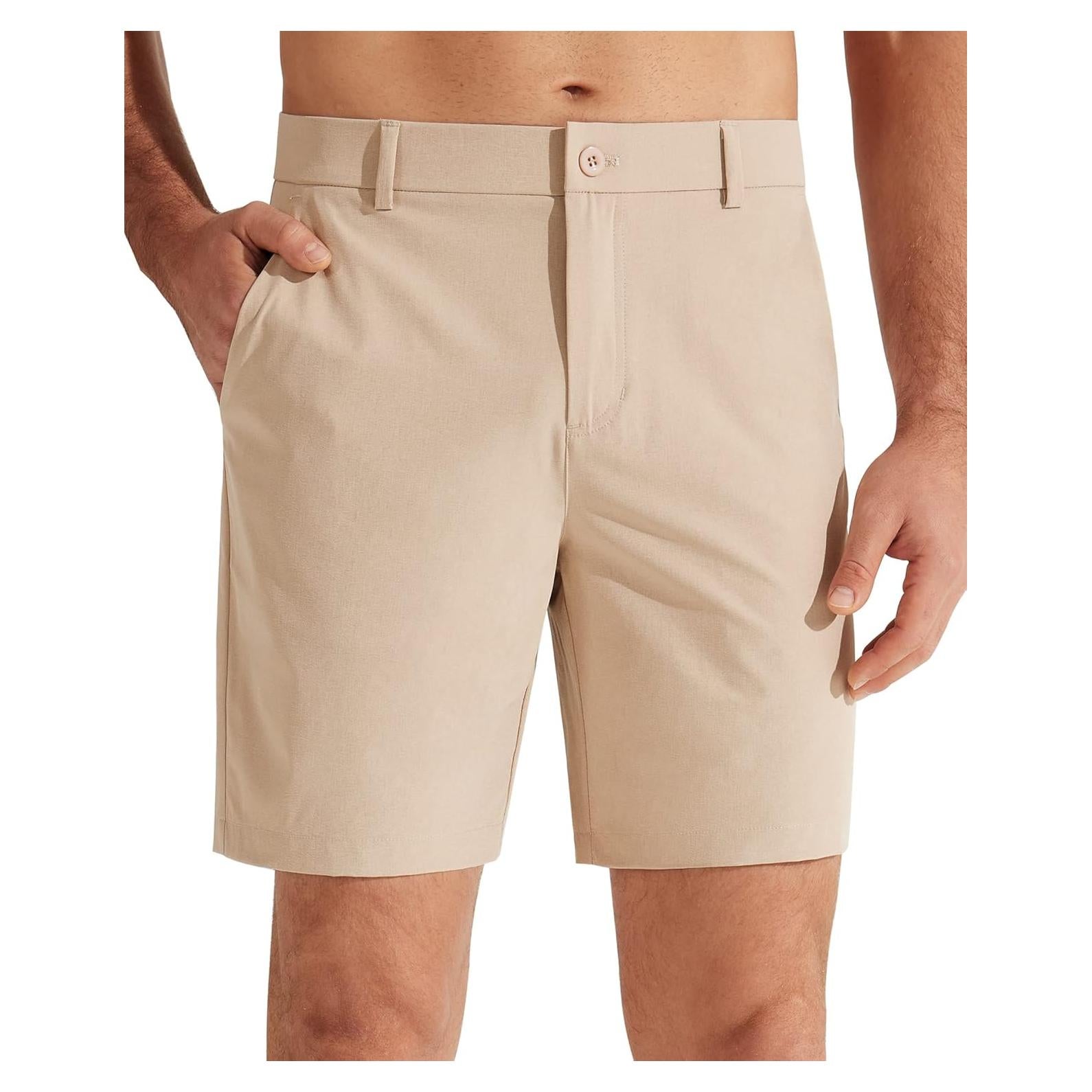 Pantalones Cortos de Golf Libin Hombre 17.78 cm Ligeros Secado Rápido