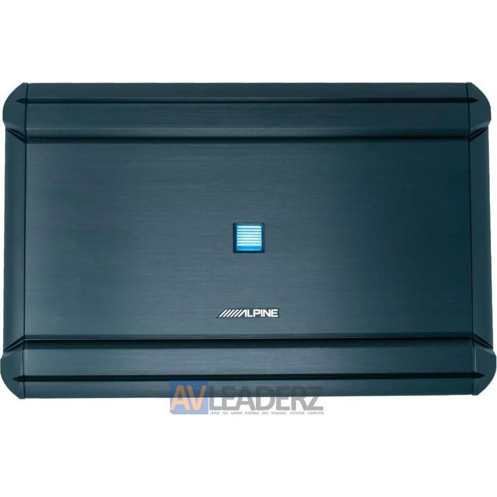 Amplificador Monobloque Alpine R-A75M 750W RMS con Kit 0 Gauge