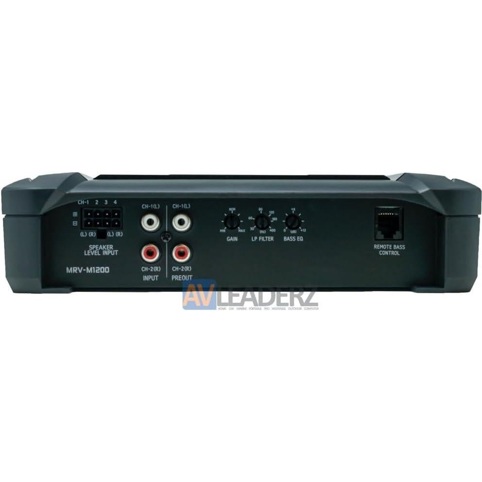 Amplificador Monobloque Alpine R-A75M 750W RMS con Kit 0 Gauge