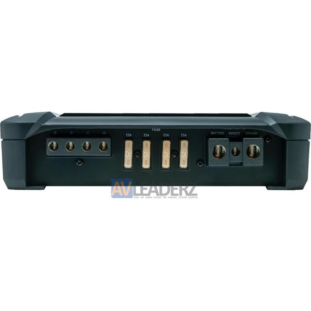 Amplificador Monobloque Alpine R-A75M 750W RMS con Kit 0 Gauge