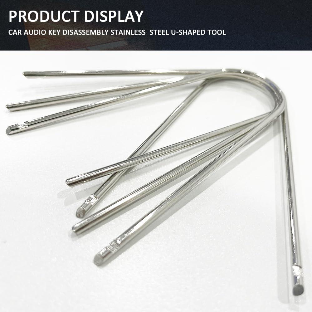 Kit de Herramientas para Retirar Radio de Coche Lecctso 4 Piezas