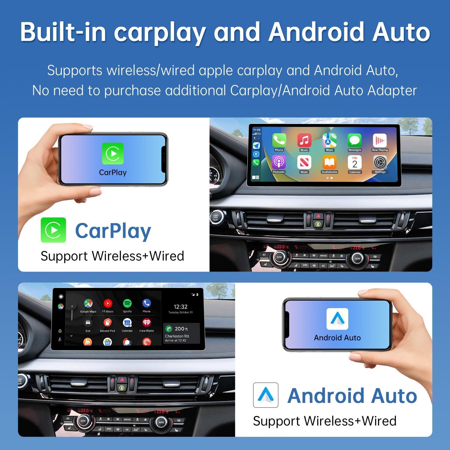 Pantalla Táctil 12.3" Road Top para BMW X5/X6 NBT 2014-2016