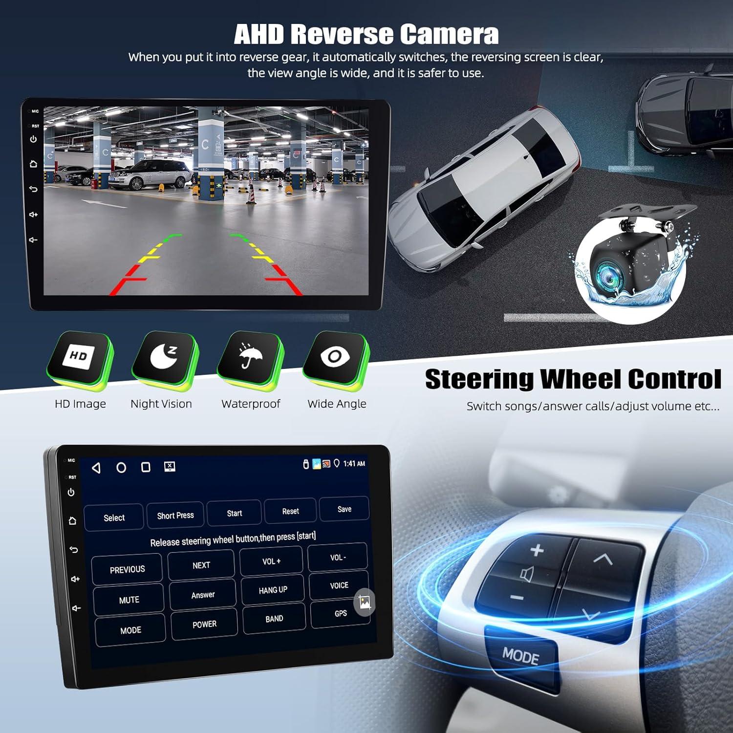 Estéreo de coche OiLiehu Android 13 para Ford Fiesta 2009-2014