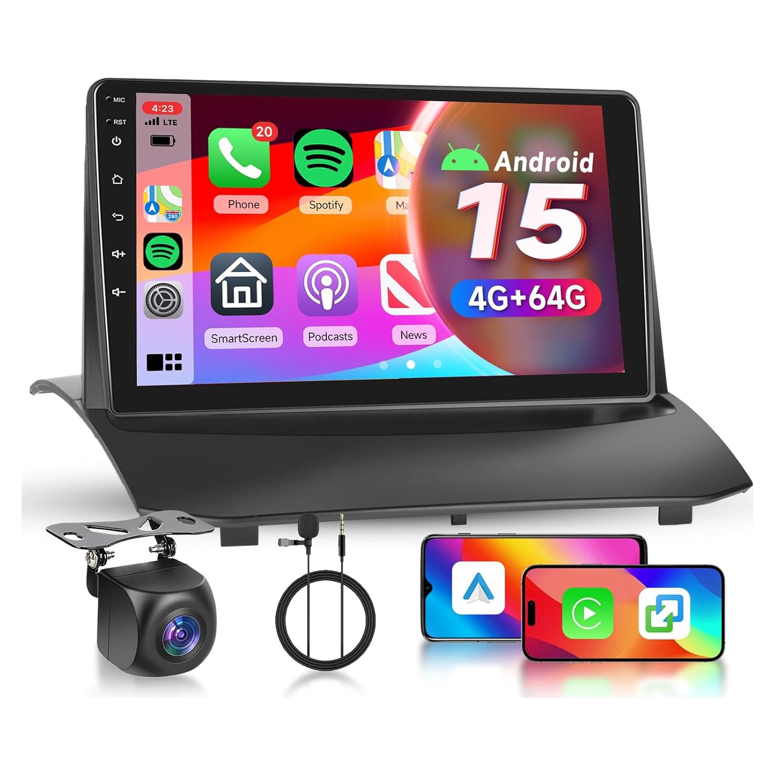 Estéreo de Coche Android Hodozzy 9" para Ford Fiesta 2009-2014