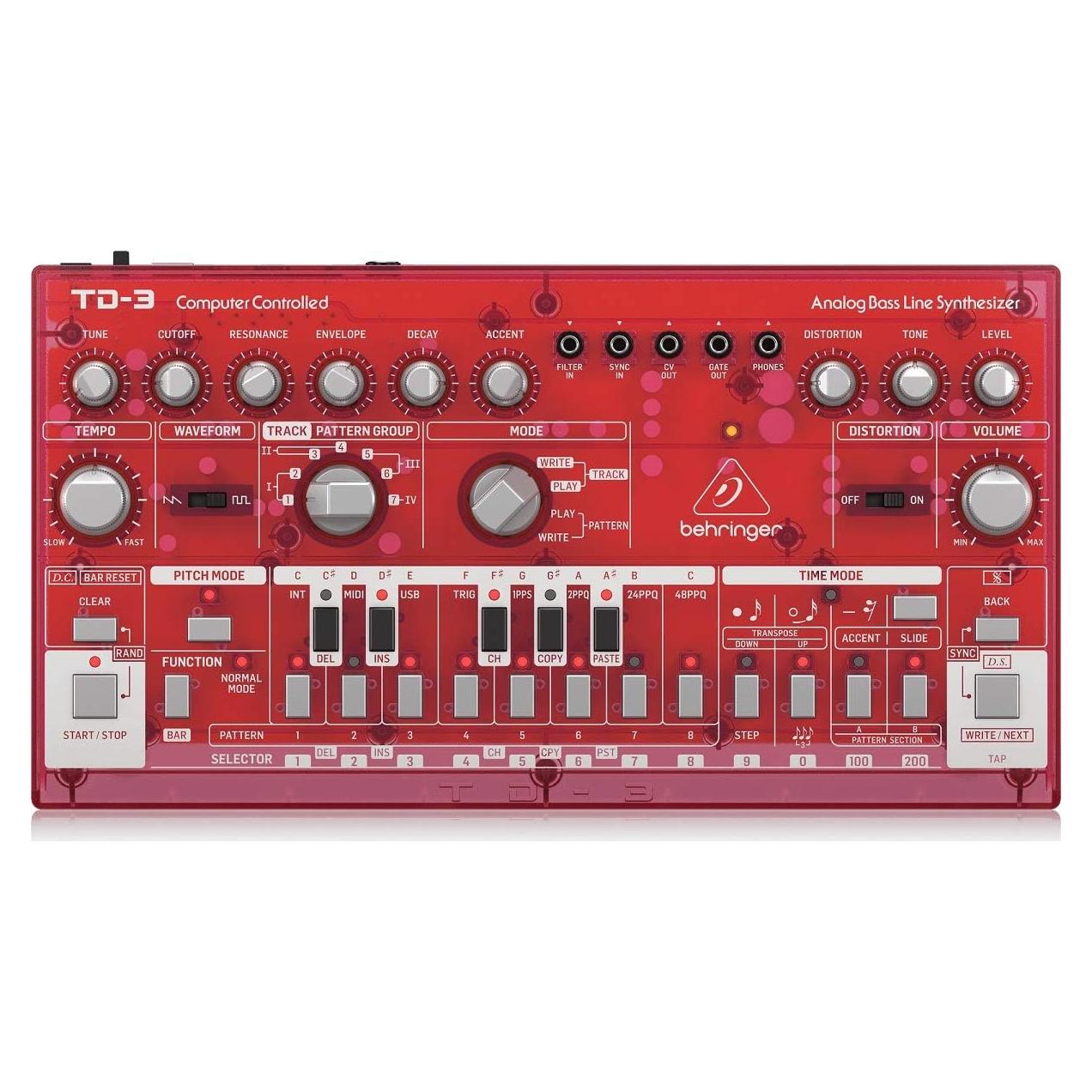 Sintetizador Behringer TD-3-SB Bajo Analógico 16 Pasos
