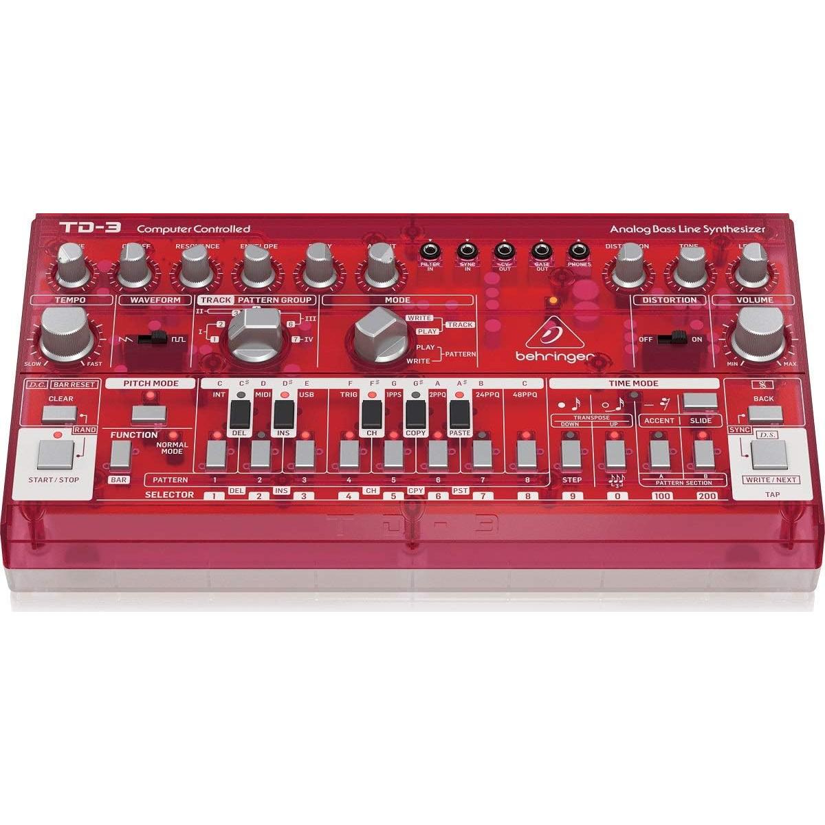 Sintetizador Behringer TD-3-SB Bajo Analógico 16 Pasos