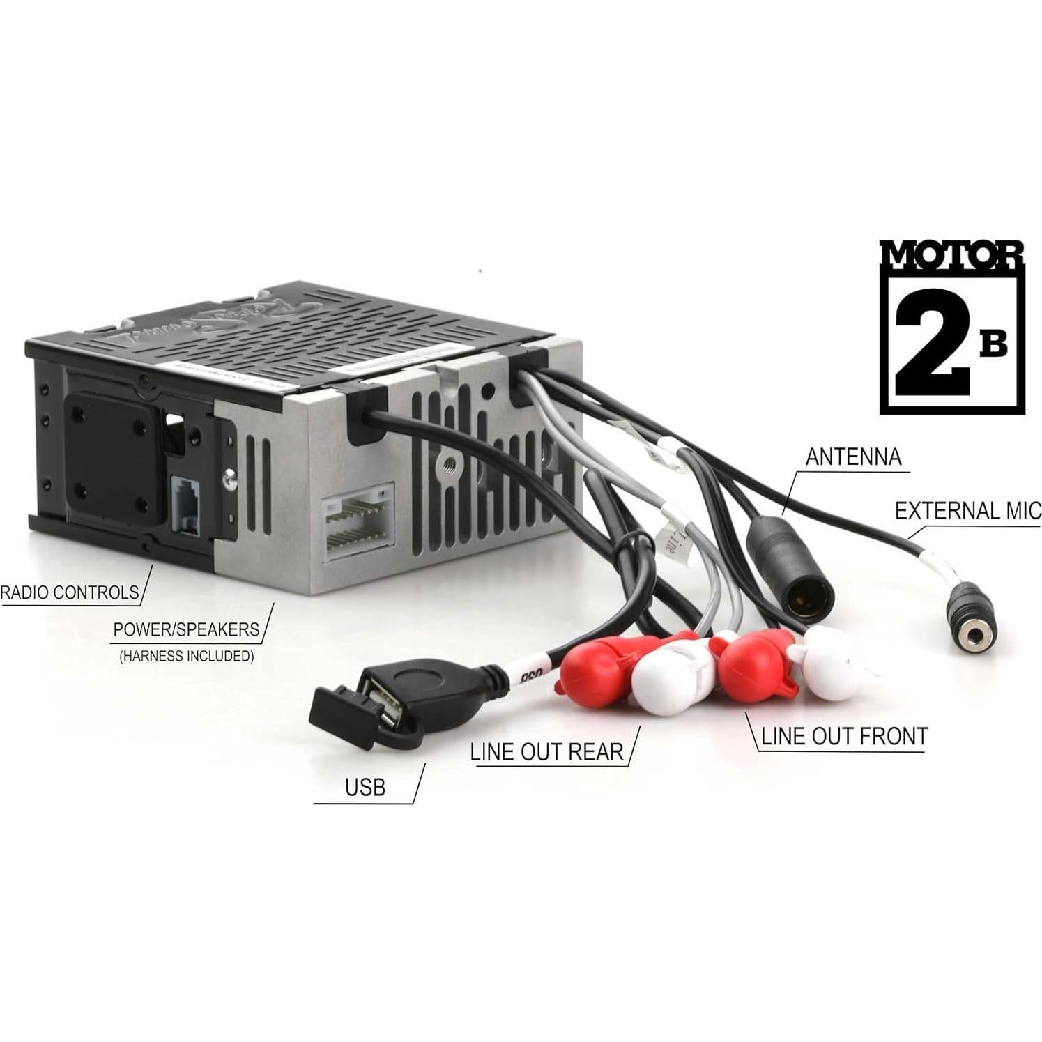 Radio RetroSound HC-216-03-73 para Vehículos Clásicos con Bluetooth