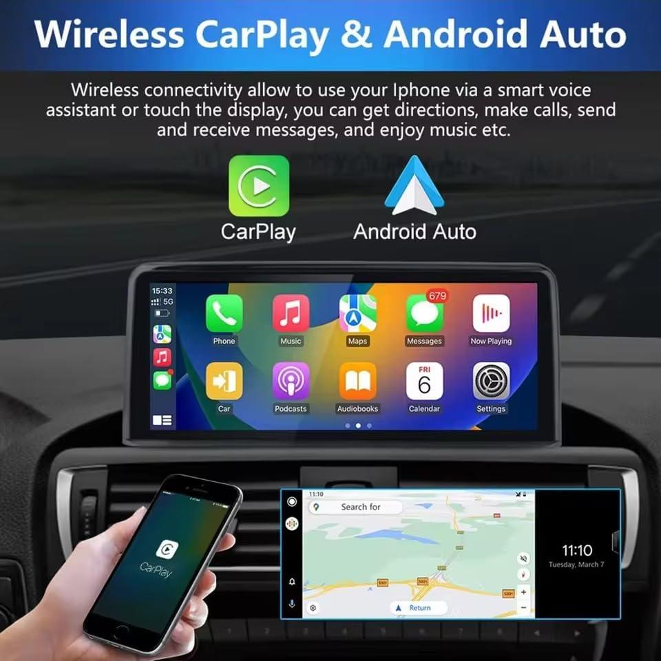 Pantalla Multimedia 10.25" Bonroad para BMW F20 F21 F23 NBT