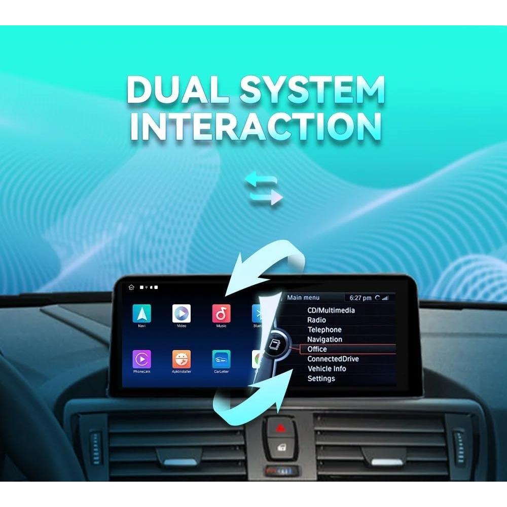 Pantalla Multimedia 10.25" Bonroad para BMW F20 F21 F23 NBT