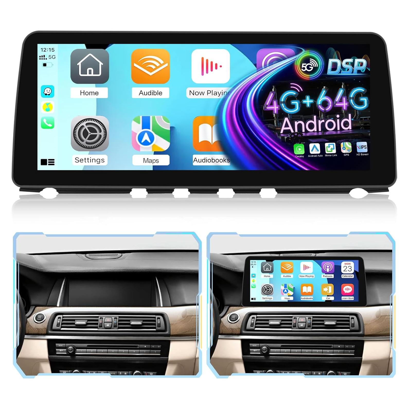 Estéreo de Coche Android EKAT 12.3" para BMW Serie 7 NBT