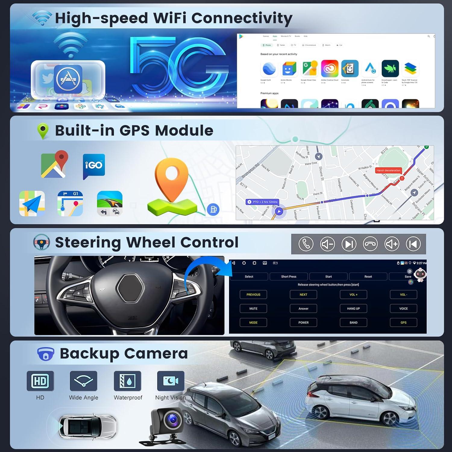 Estéreo de Coche Android EKAT 12.3" para BMW Serie 7 NBT