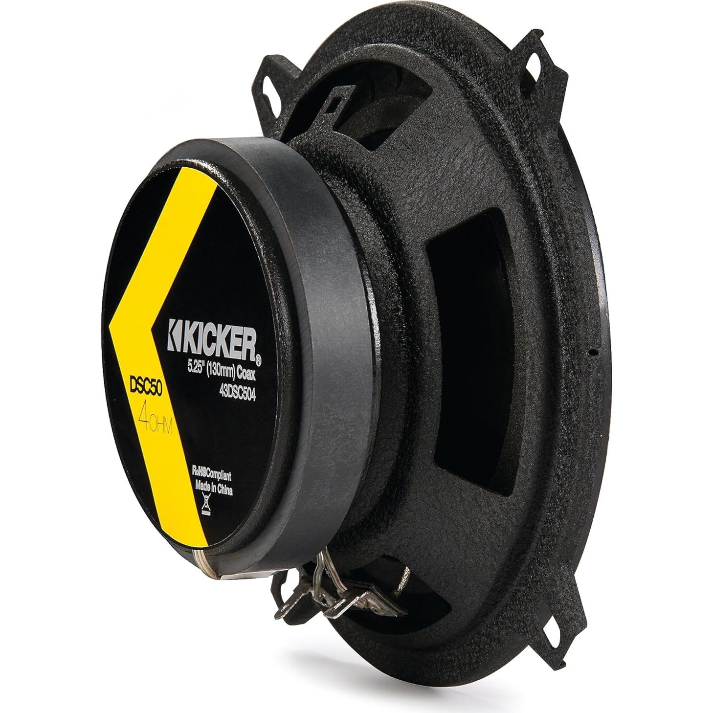 Altavoz Coaxial KICKER 43DSC504 5.25" 200W 4 Ohm