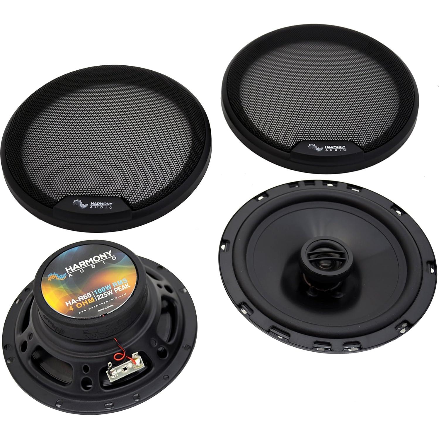 Harmony Audio HA-65 Estéreo de Coche 300W + Altavoces 5.25" 225W