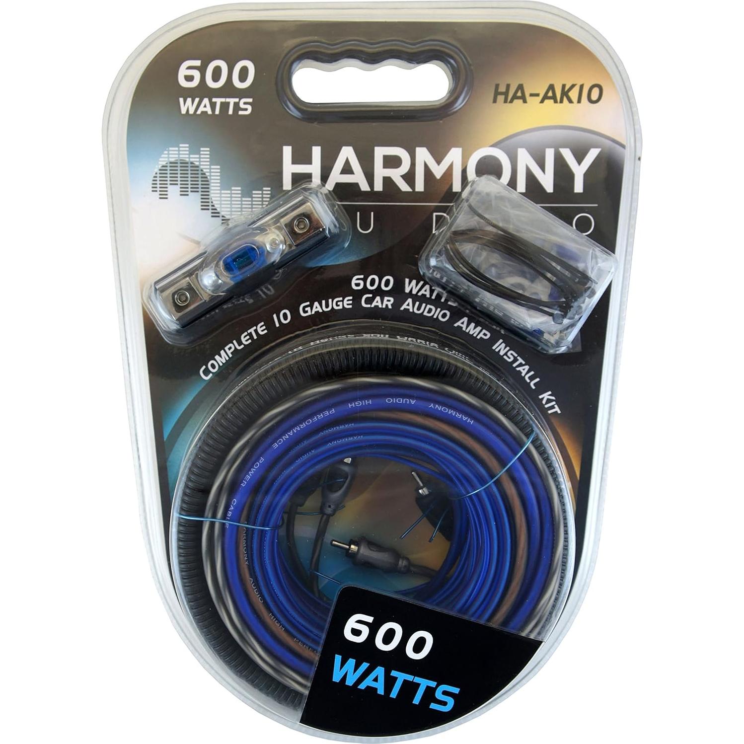Harmony Audio HA-65 Estéreo de Coche 300W + Altavoces 5.25" 225W