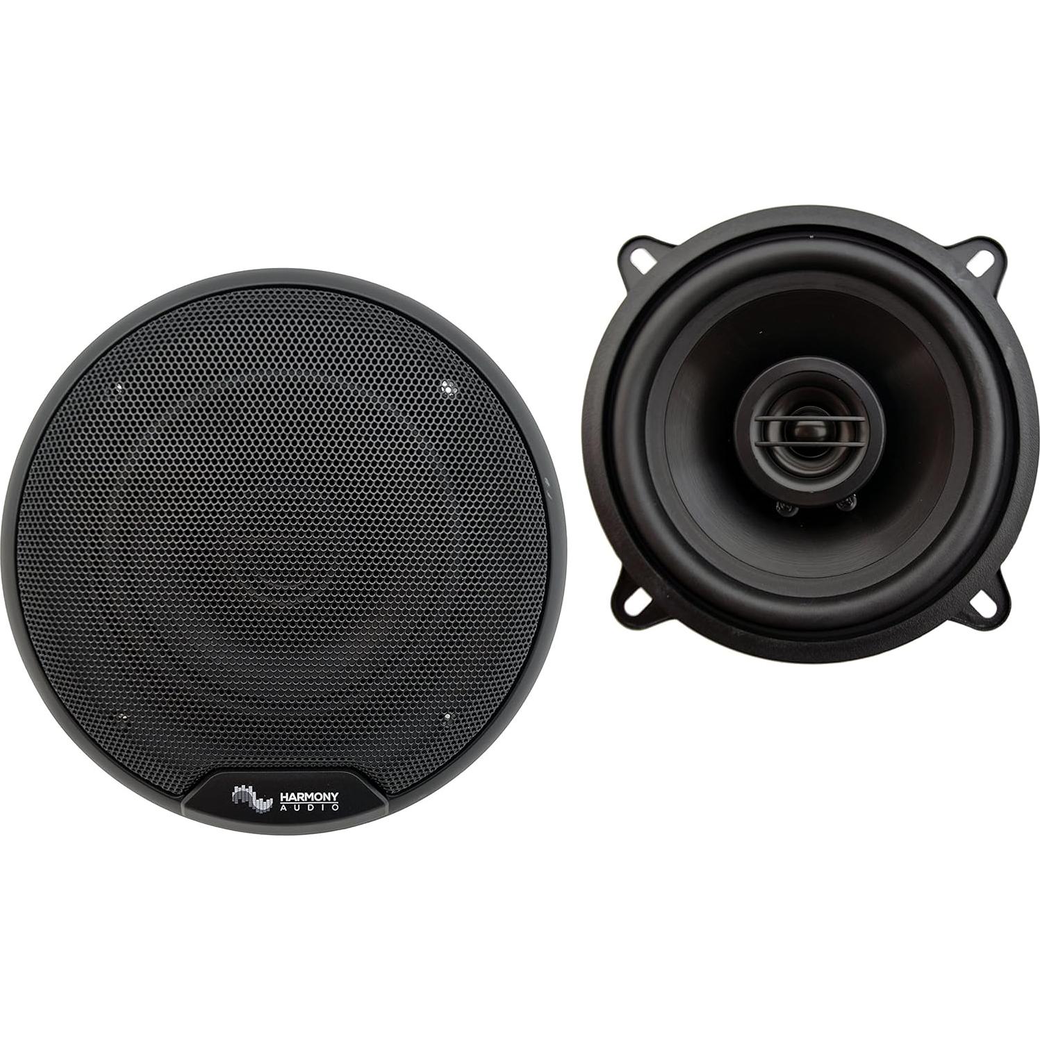 Harmony Audio HA-65 Estéreo de Coche 300W + Altavoces 5.25" 225W