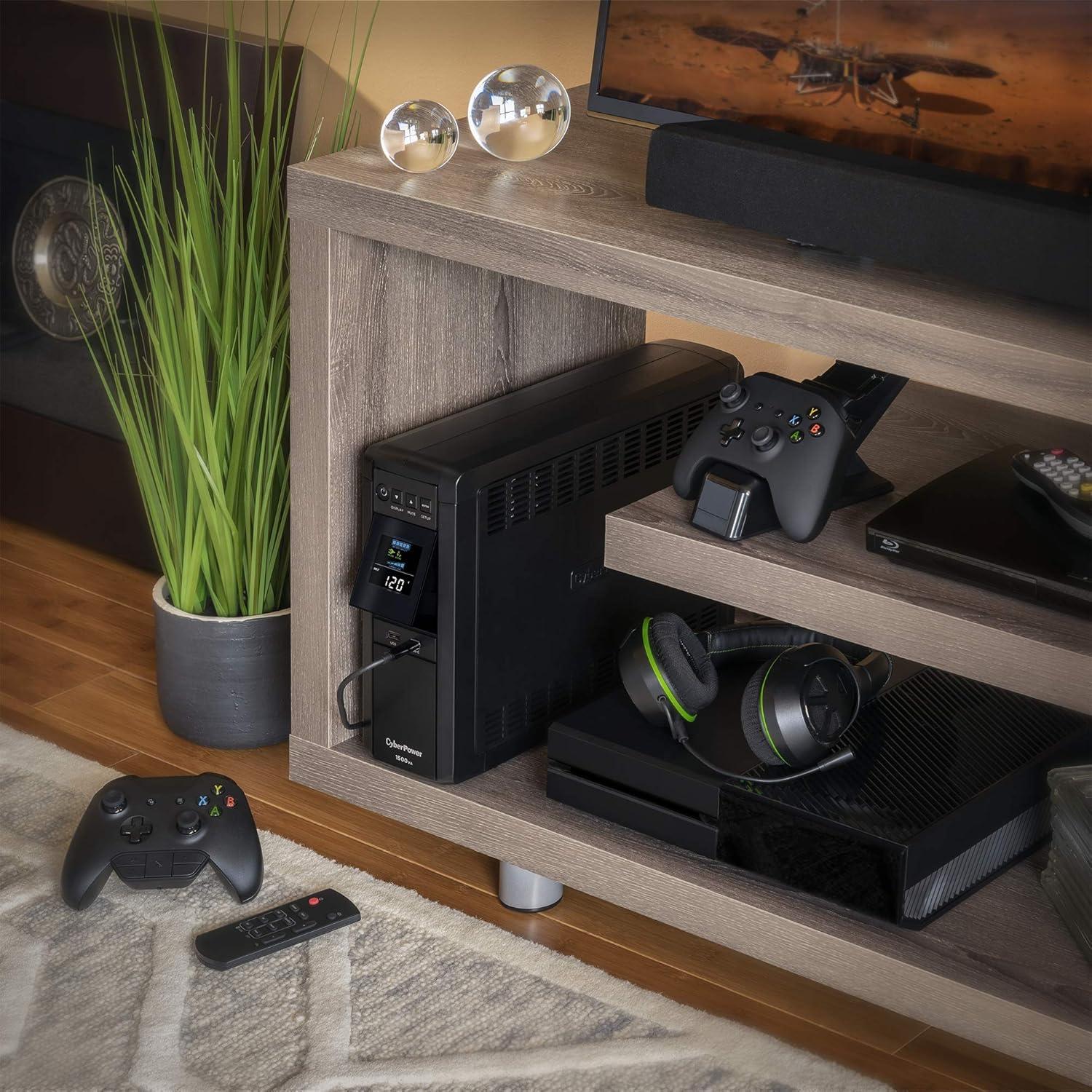 UPS CyberPower CP1500PFCLCD 1500VA 12 Salidas AVR Mini Torre