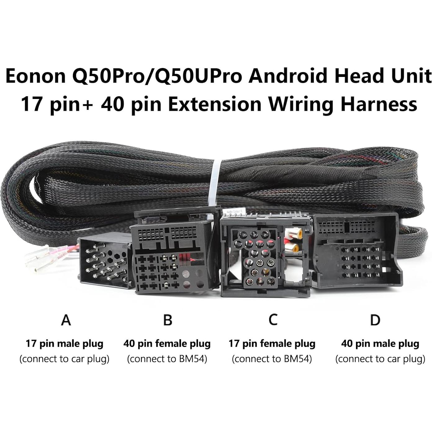 Cable de Extensión Eonon 5.5m para Estéreo BMW E46/E39