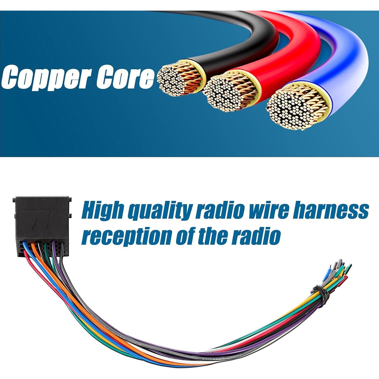 Arnés de Cable de Radio Estéreo Red Wolf para BMW 1988-2002