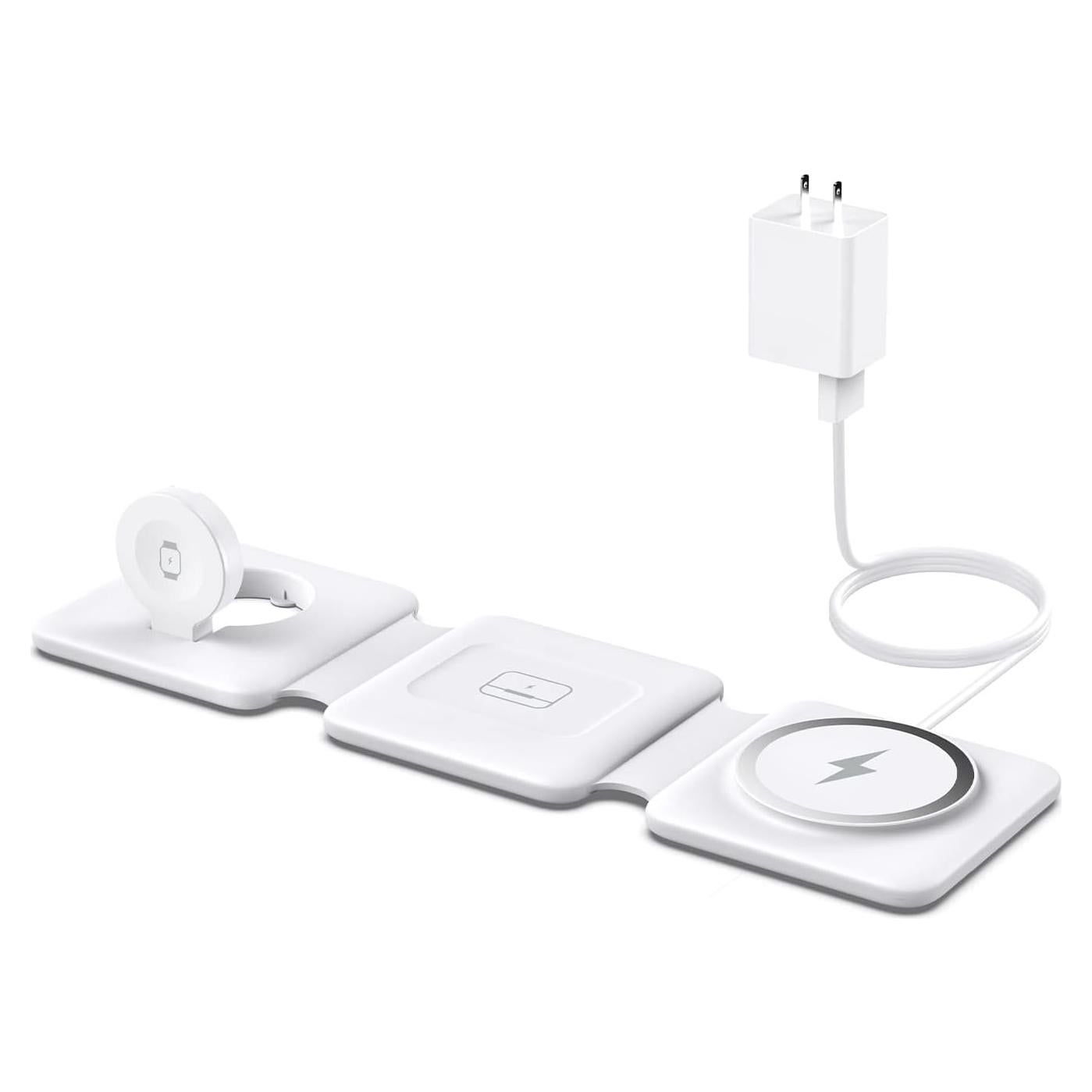 Estación de Carga Inalámbrica 3 en 1 Iseyyox para Apple