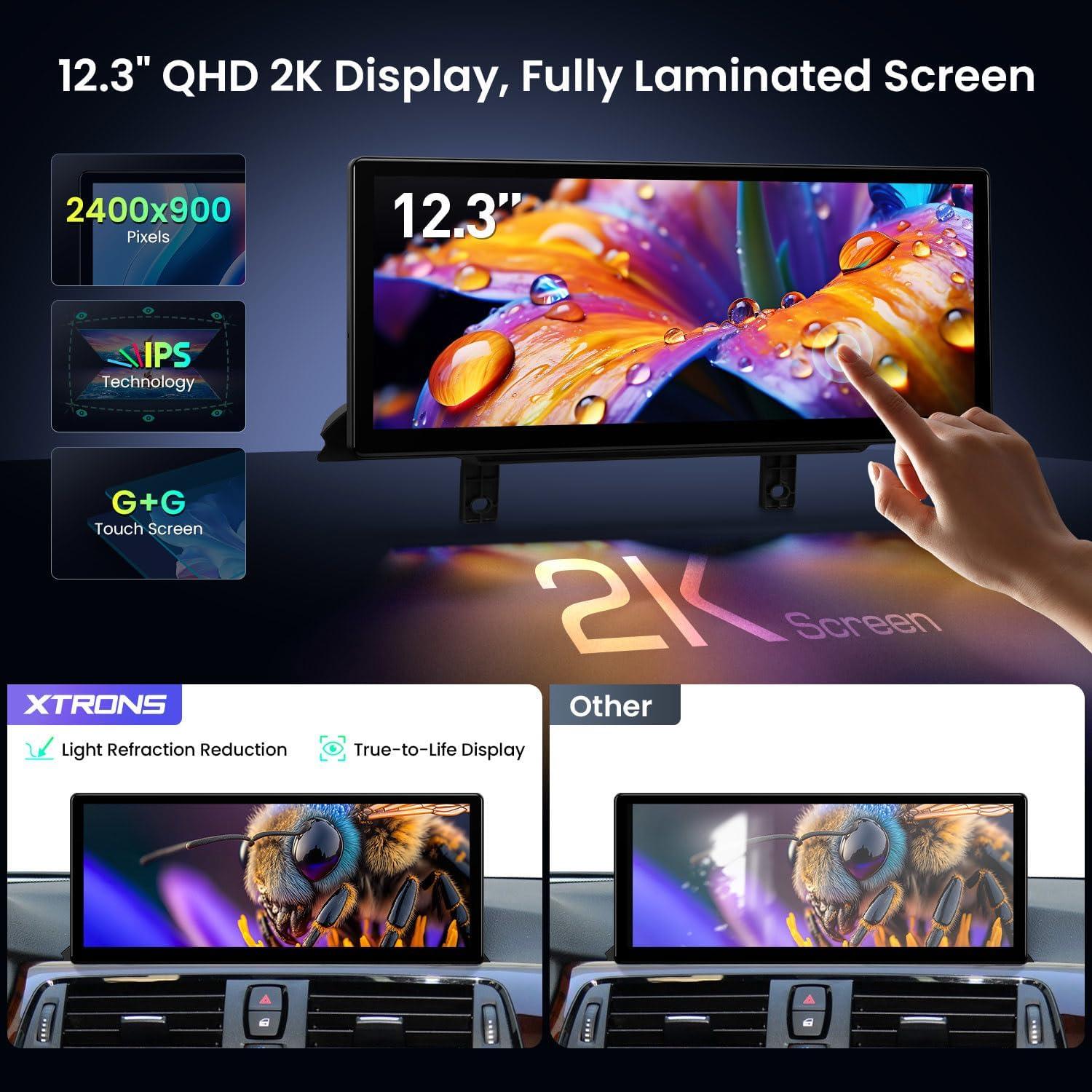 Estéreo de Coche XTRONS Qualcomm 685 12.3" 2K GPS CarPlay