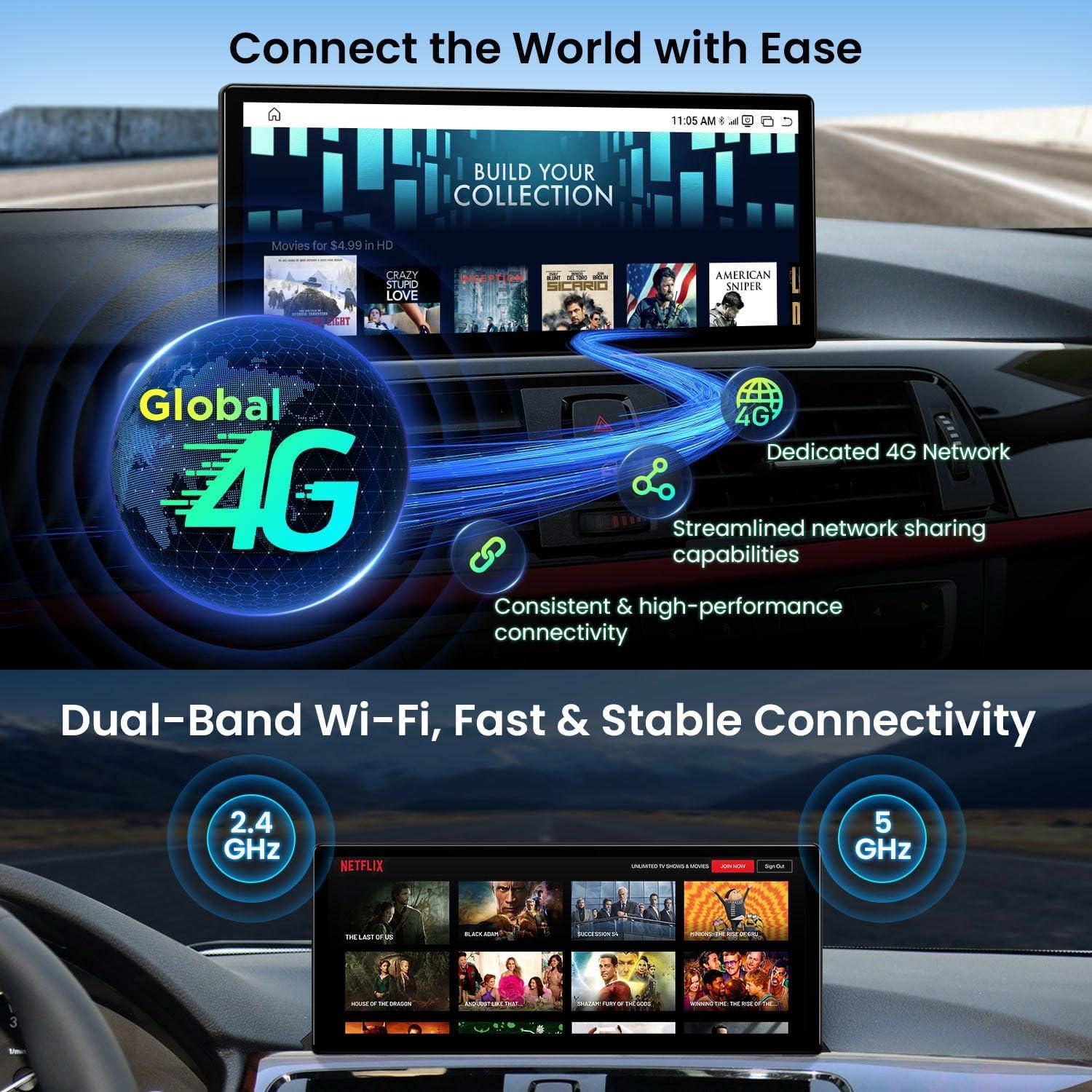 Estéreo de Coche XTRONS Qualcomm 685 12.3" 2K GPS CarPlay