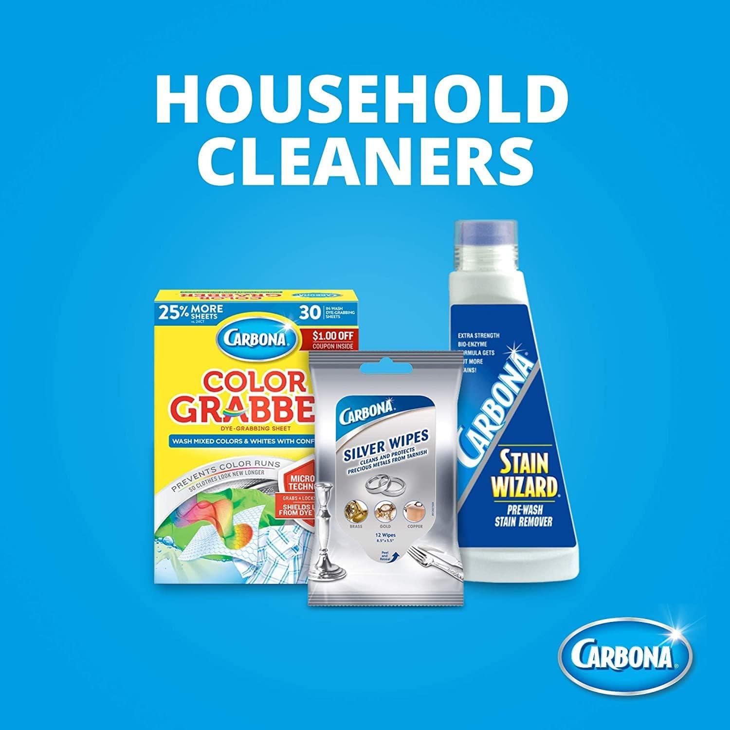 Toallitas Limpiadoras Carbona Silver | 12 Toallitas