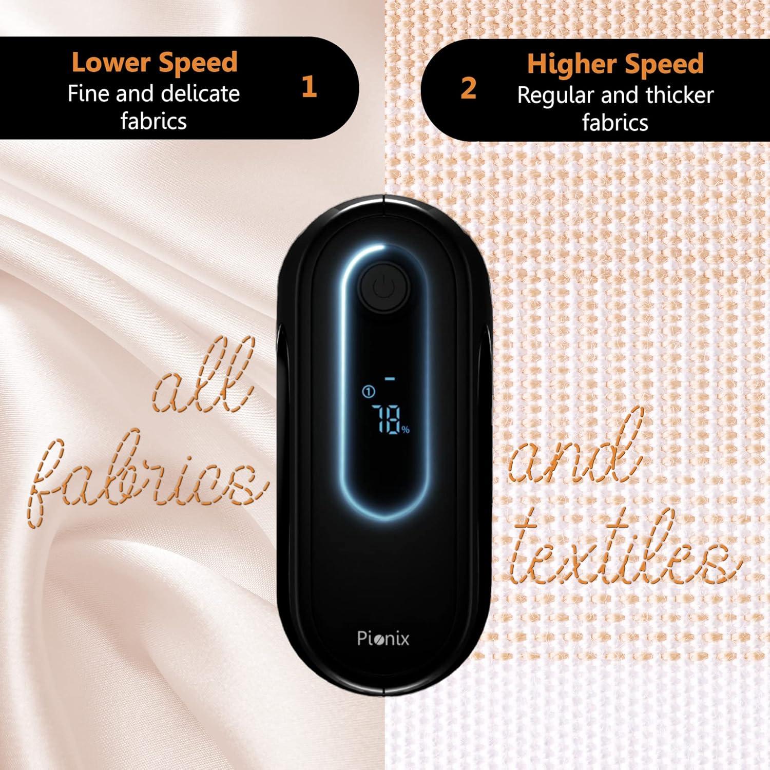 Afeitadora de Tela Pionix FB1618 Recargable 2000mAh Negro