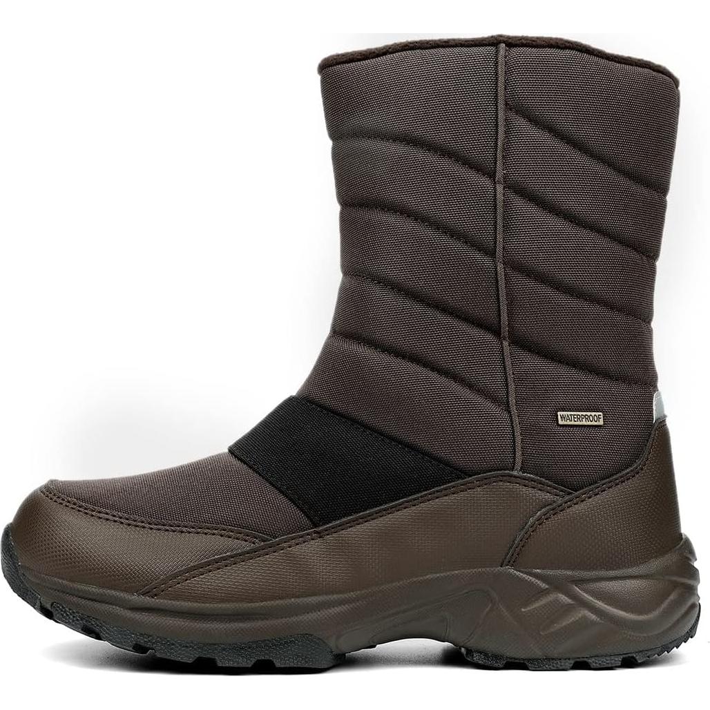 Botas de Nieve SILENTCARE para Hombre Impermeables 31.4x30.2cm